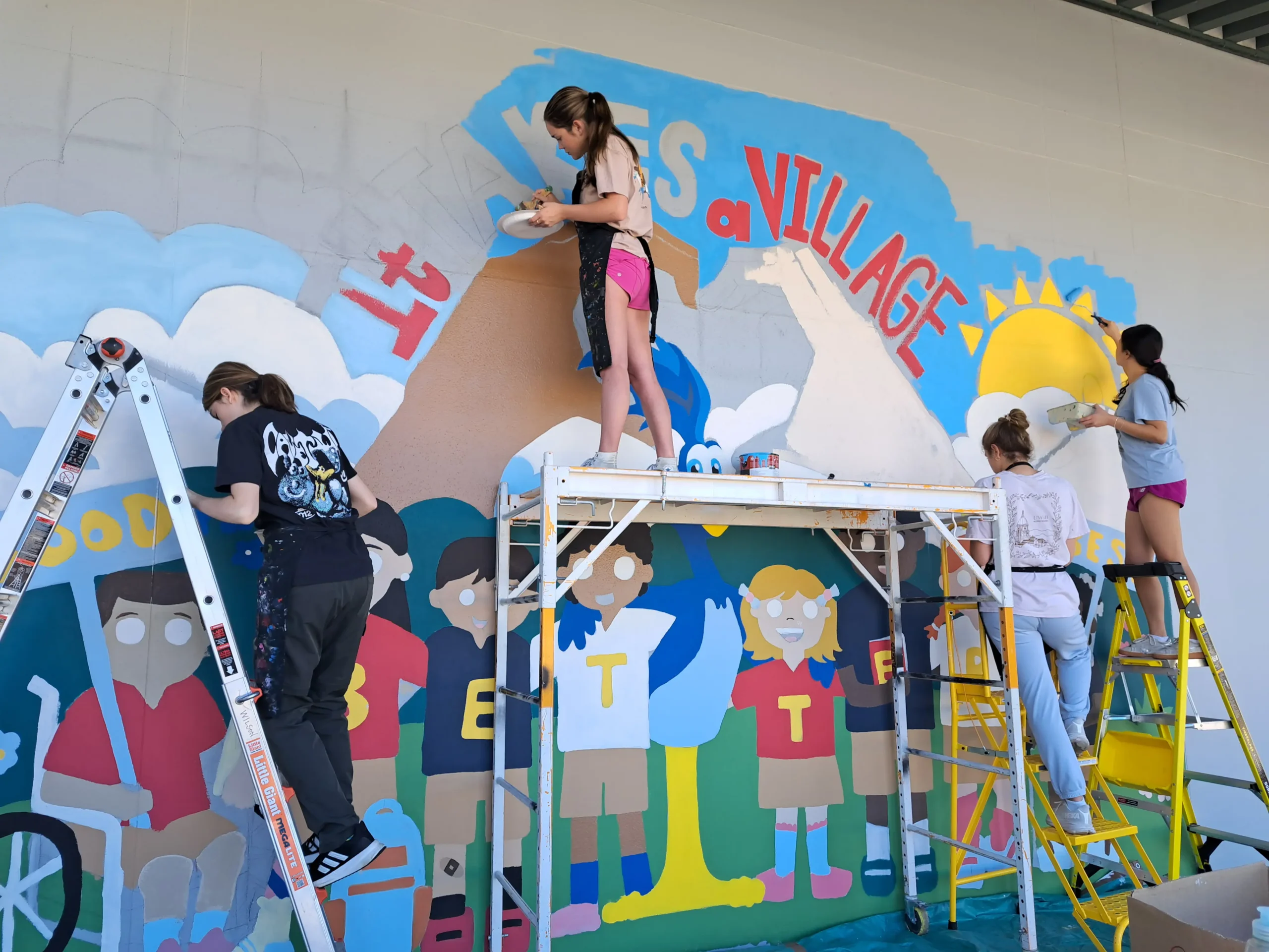 Upper Division National Art Society Mural Project Upper Division National Art Society Mural Project