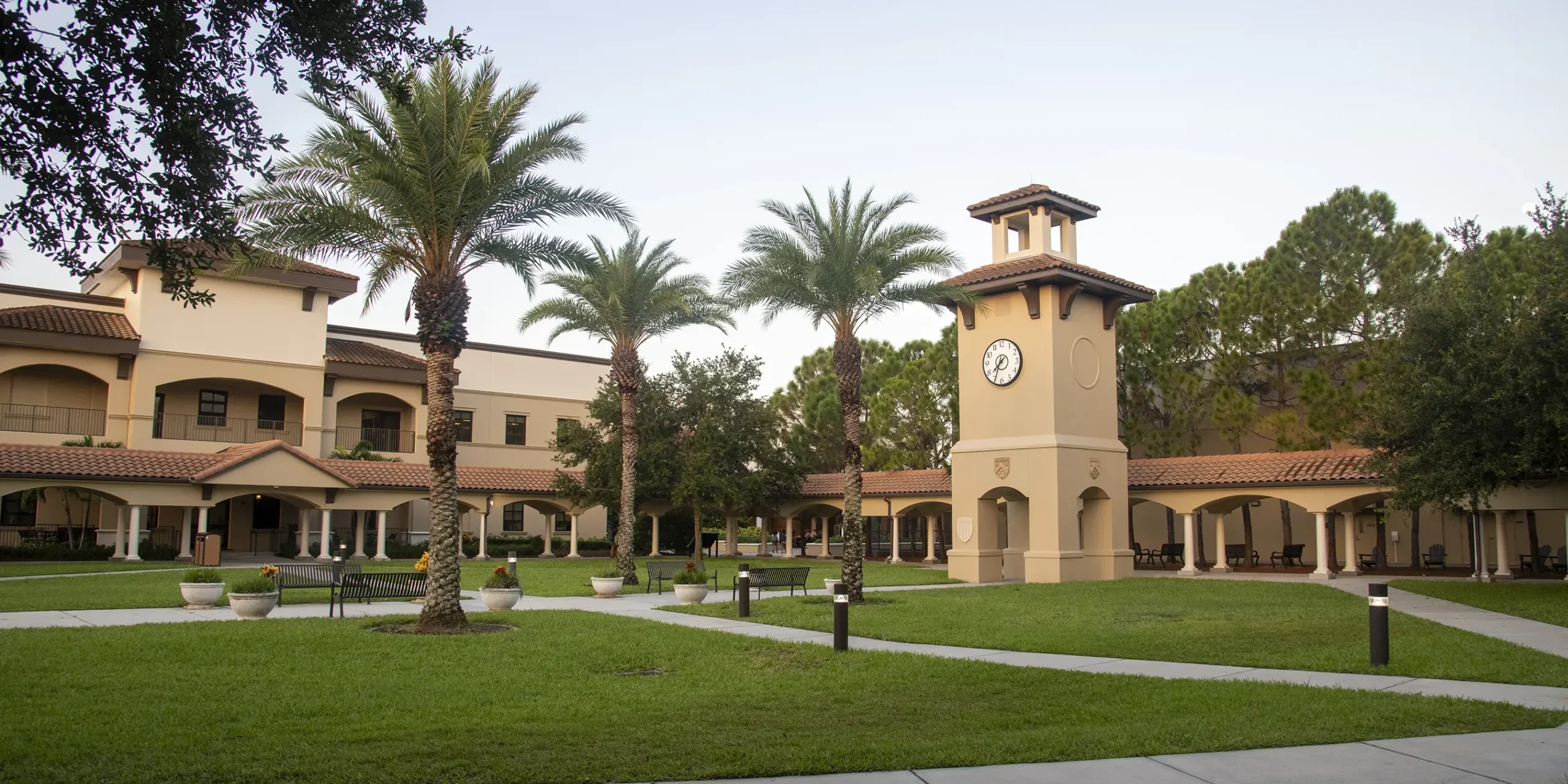 Hellenic Quad and Touchton Clock Tower