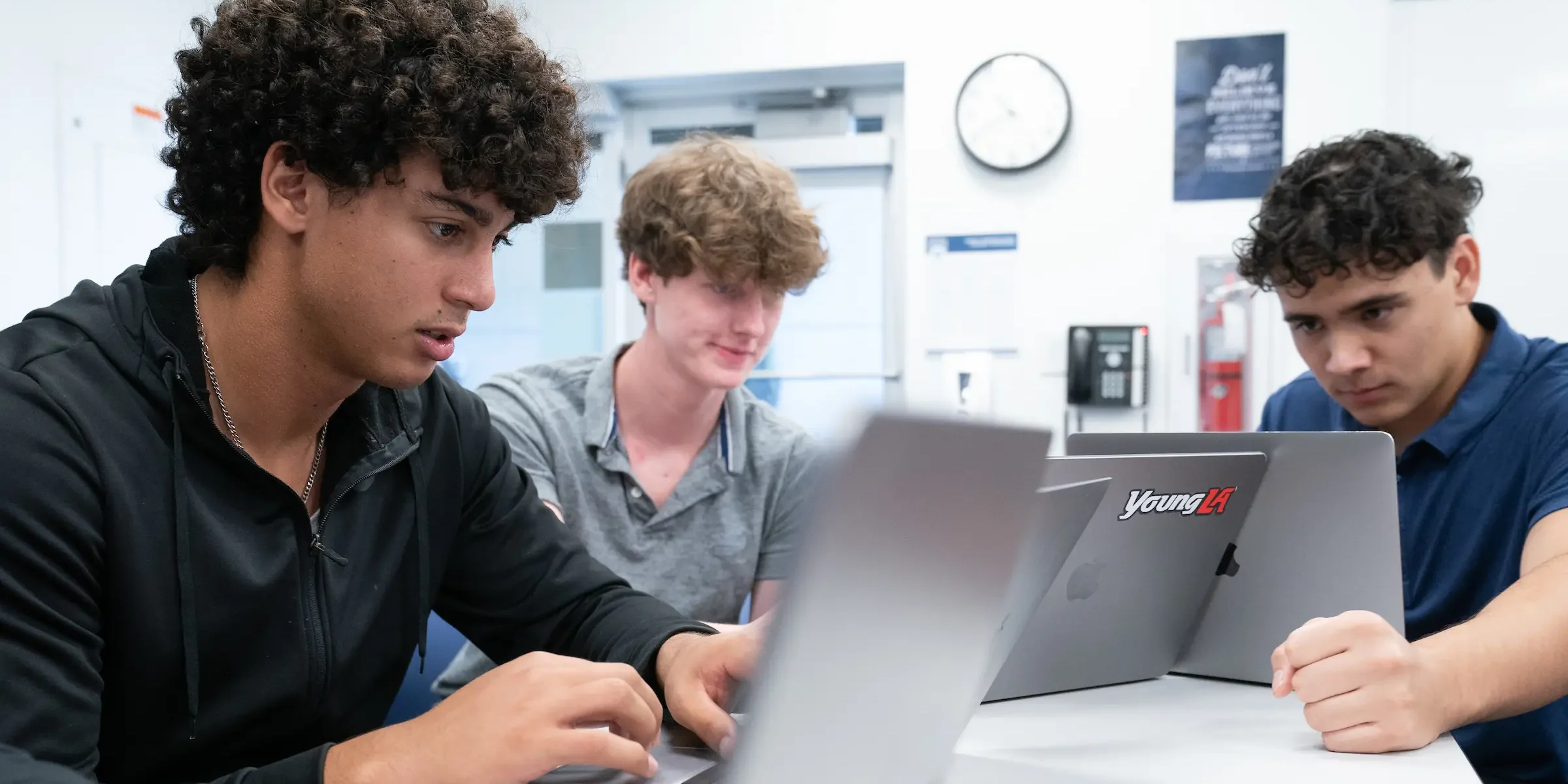 Upper Division Students in AP Computer Science Class