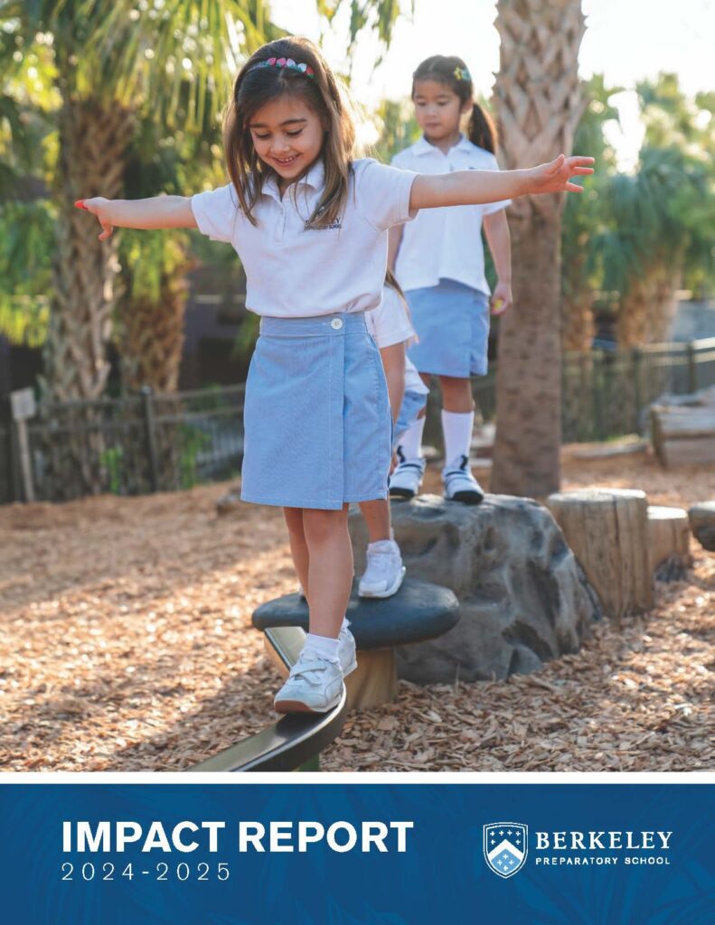 Cover of impact report 2024-2025