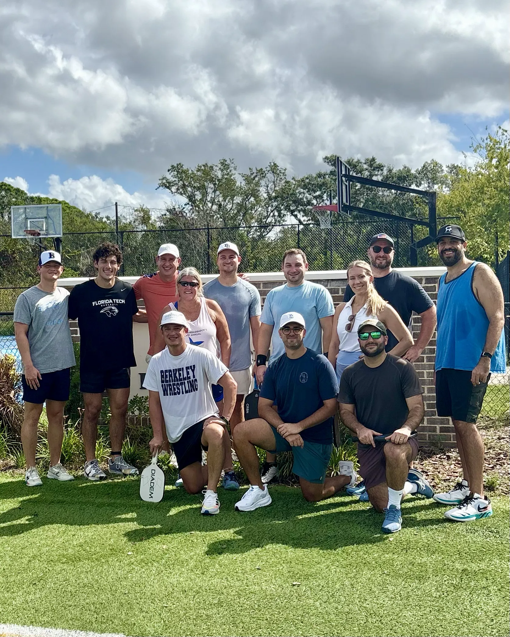 Photo of pickleball from 2025 alumni reunion