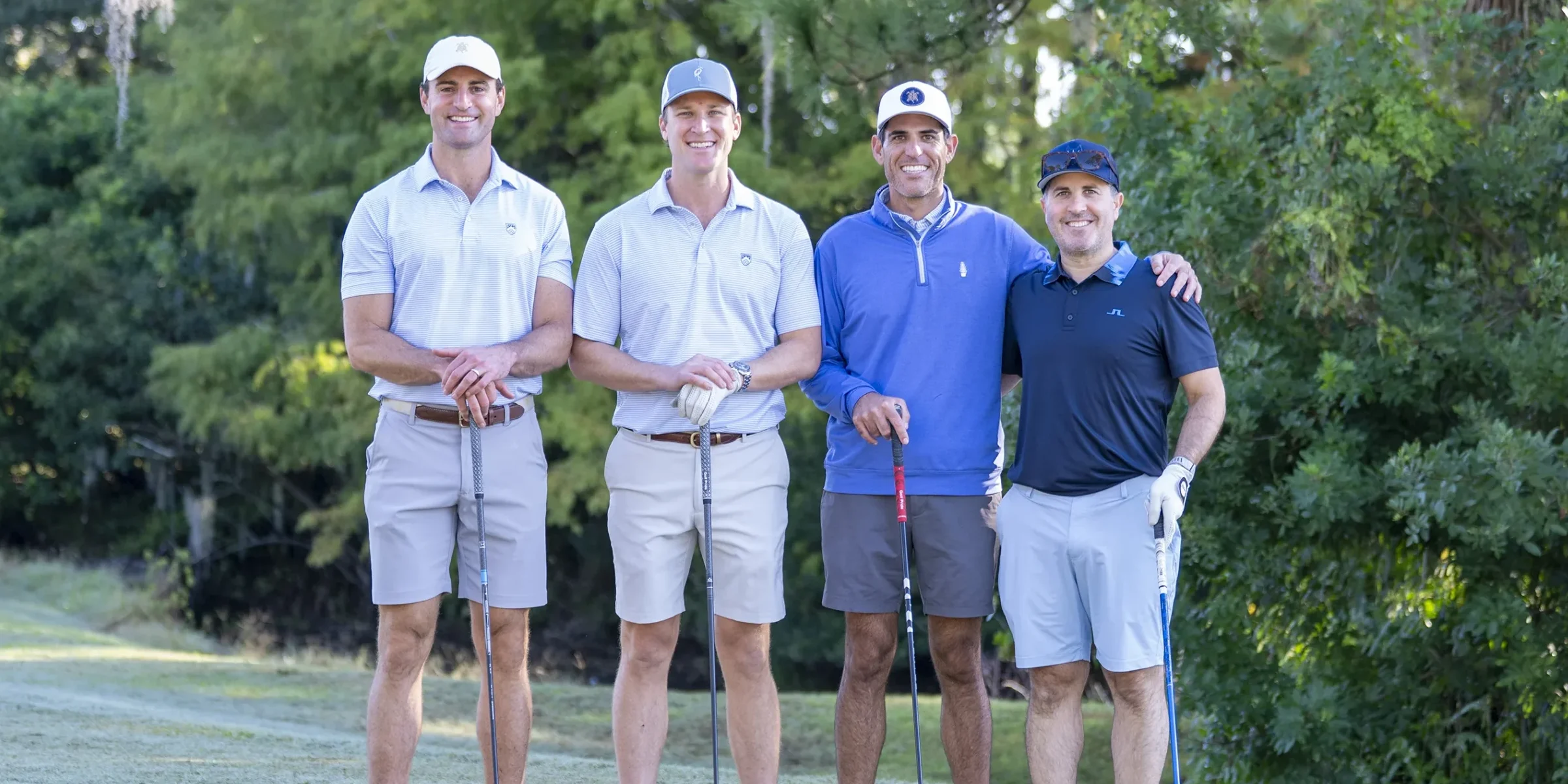 Photo of foursome at Berkeley Open Golf Tournament