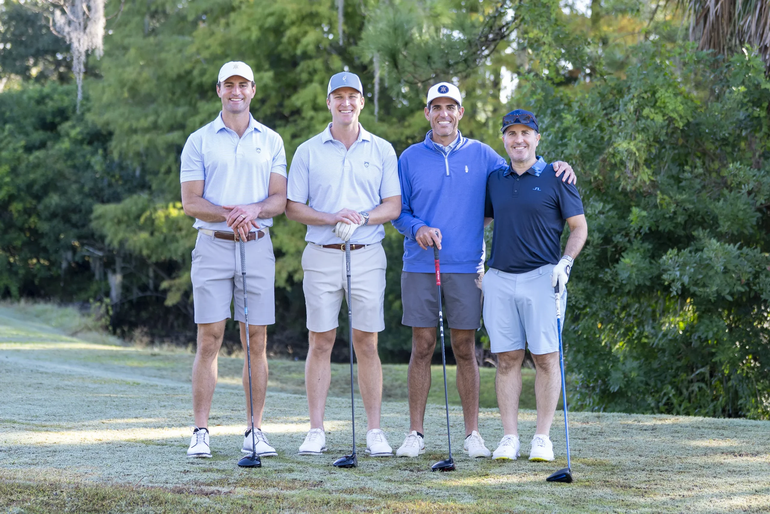 Photo of foursome at Berkeley Open Golf Tournament