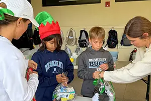 Fifth Grade Winter Service Project