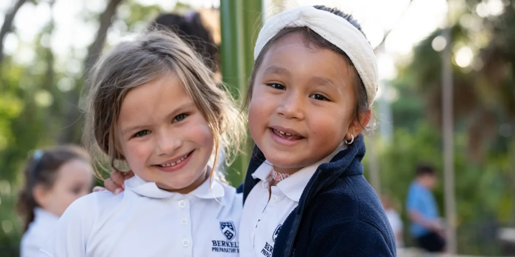 Lower Division Girls on Playground