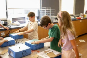 Students in Enrichment Camp