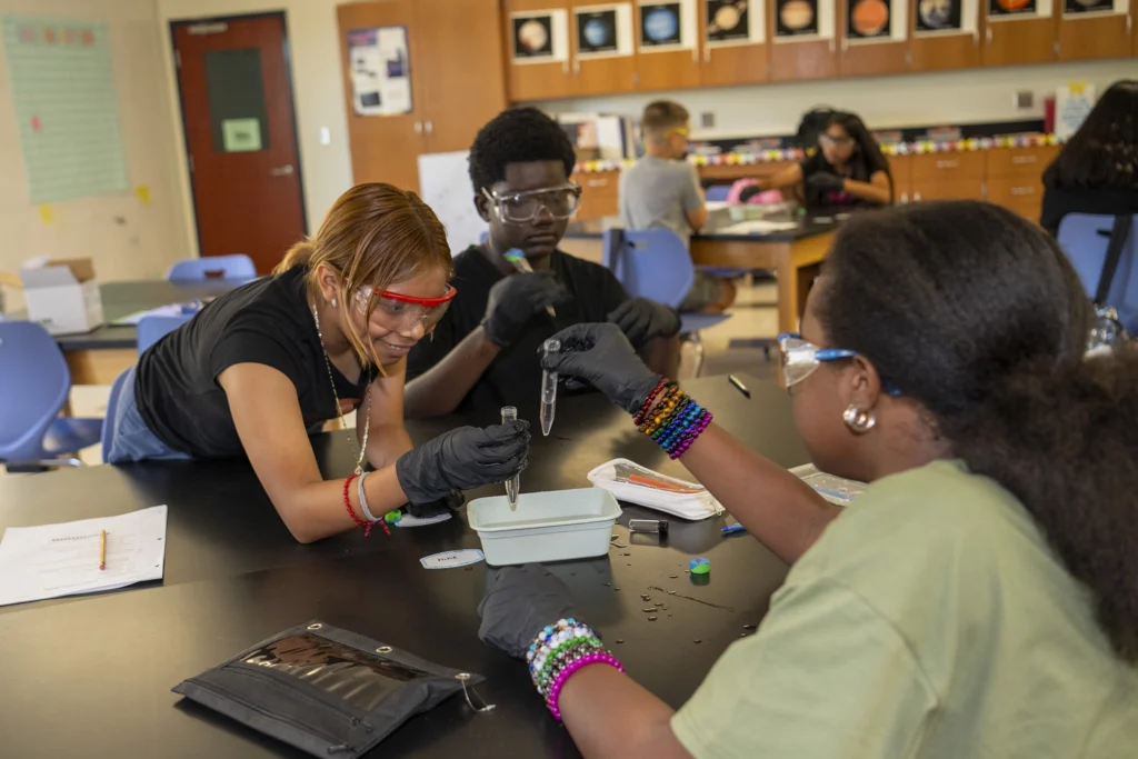 Berkeley Academy Scholars Science Class Inset